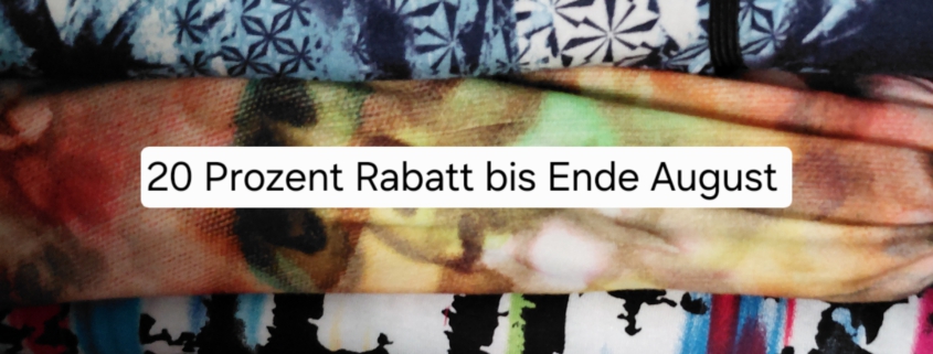 Verschiedene Viskose Jersey Stoffe zu 20 % reduziert bei Cilly's Nähgeschäft in Senden