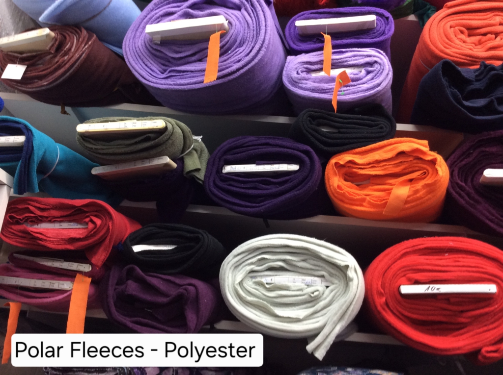 Polar Fleeces aus Polyester bei Cilly's Nähkästchen – dem Nähgeschäft in Senden.